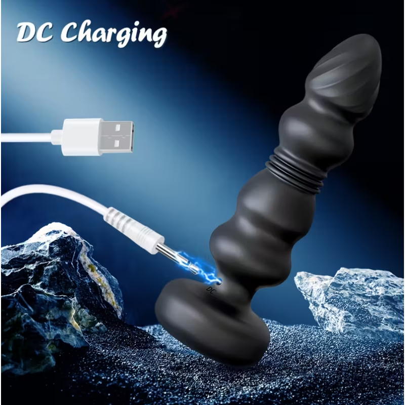 Πρωκτική Σφήνα Thrusting με Δόνηση Love Market Μαύρη Love Market Πρωκτική Σφήνα Thrusting με Δόνηση Love Market Μαύρη Σφήνες με δόνηση