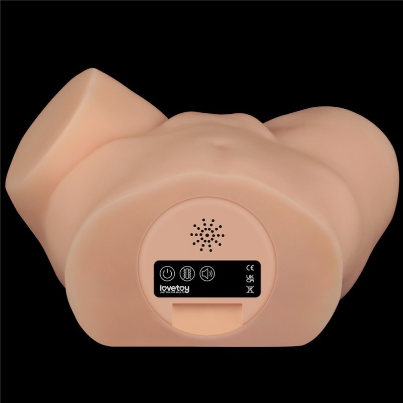 Lovetoy Realistic Vibrating Masturbator with Voice Lovetoy Streetgirl's Sensation Pulse II Nude Masturbators