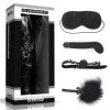 Lovetoy Deluxe Bondage Kit with G-Spot Vibrator Lovetoy Νο3 Black Love Set