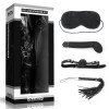 Lovetoy Deluxe Bondage Kit with G-Spot Vibrator Lovetoy Νο4 Black Love Set