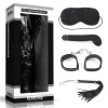 Lovetoy Deluxe Bondage Kit with G-Spot Vibrator Lovetoy Νο2 Black Love Set