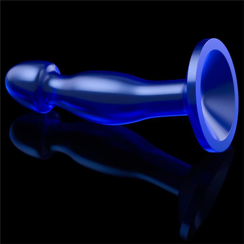 Butt Plug Lovetoy Flawless Series Prostate Blue Lovetoy Butt Plug Lovetoy Flawless Series Prostate Blue Non-Vibrating butt plugs