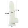 Lovetoy Jelly Dildo Lovetoy Lumino Play 19cm Διαφανές Jelly
