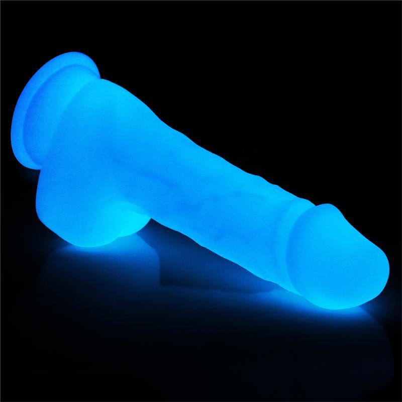 Lovetoy Jelly Dildo Lovetoy Lumino Play 19cm Διαφανές Jelly
