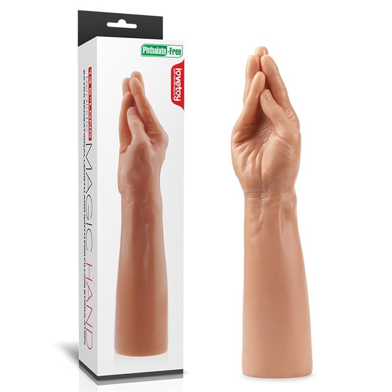 Lovetoy Dildo Lovetoy Hand Magic Hand 36cm Nude Dildos