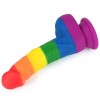 Lovetoy Ρεαλιστικό Dildo Lovetoy Prider 20.5cm Πολύχρωμο Ρεαλιστικά