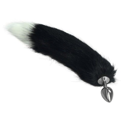 Butt Plug Lovetoy Anal Tail No2 Black Butt Plug Lovetoy Anal Tail No2 Black