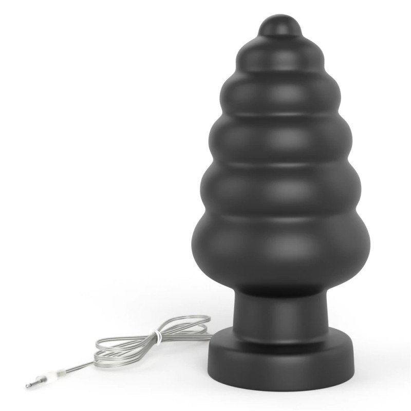 Vibrating Butt Plug King Sized Lovetoy Anal Cracker Black Vibrating Butt Plug King Sized Lovetoy Anal Cracker Black