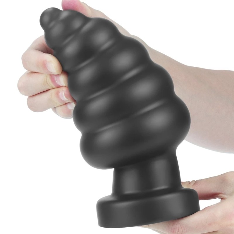Vibrating Butt Plug King Sized Lovetoy Anal Cracker Black Vibrating Butt Plug King Sized Lovetoy Anal Cracker Black
