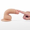 Ρεαλιστικός Δονητής Lovetoy Real Extreme 18cm Μπεζ