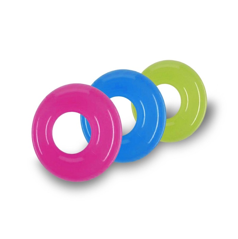 Fluorescent Cock Ring Set 3pcs Multicolor