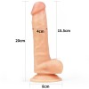Easy Strap-On Set with Dildo Lovetoy 20cm Nude Easy Strap-On Set with Dildo Lovetoy 20cm Nude