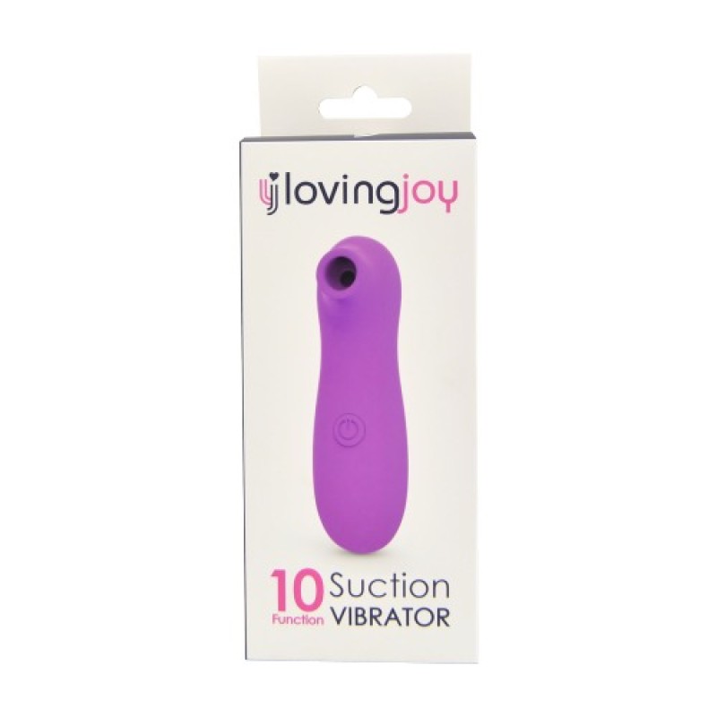 Loving Joy Clitoral Vibrator Loving Joy Clitoral Suction Purple Clit Toys