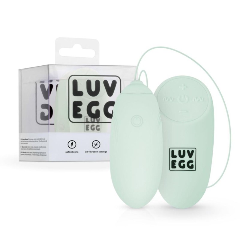 Vibrating Egg LUV EGG Green Luv Egg Vibrating Egg LUV EGG Green Vibrating Eggs