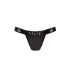 ANAIS  Mens Jockstrap ANAIS with Stamps Black Jockstraps