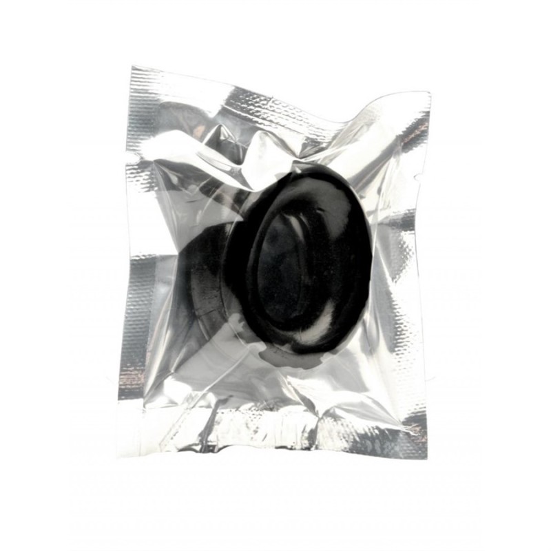 M&K Cock Ring M&K Mr. Fist Rim Ring Black Cock Rings