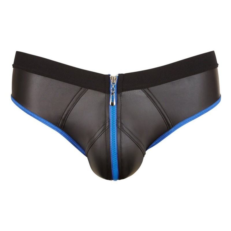 Svenjoyment Underwear Mens Jockstrap with Zipper Svenjoyment Black Jockstraps
