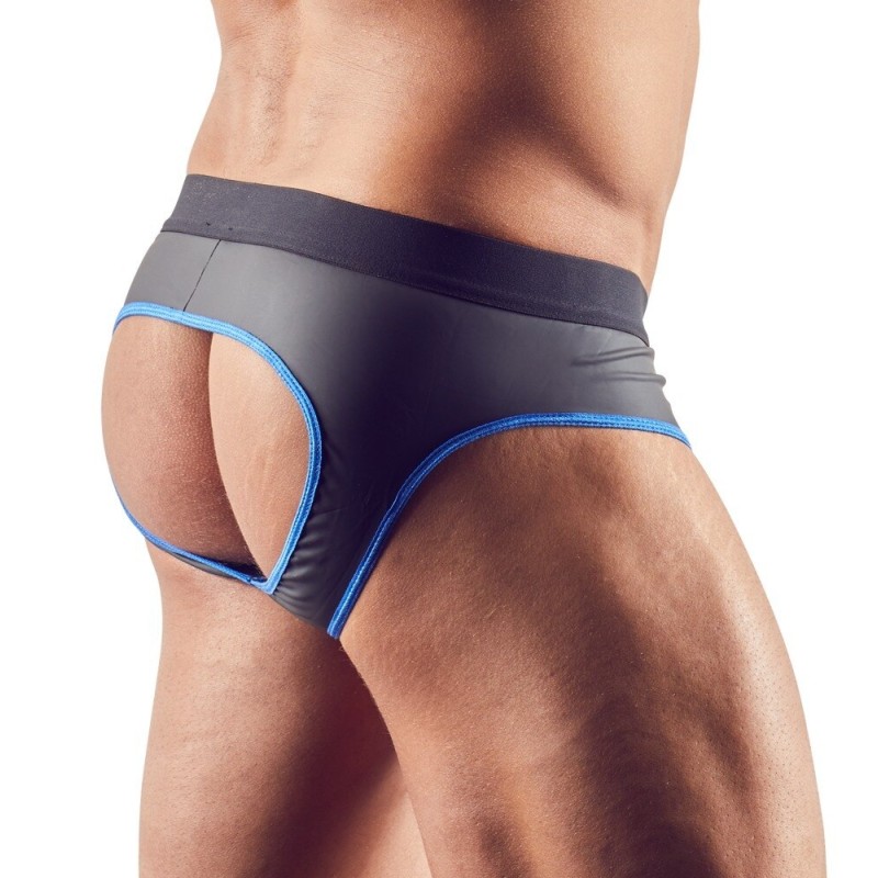 Svenjoyment Underwear Mens Jockstrap with Zipper Svenjoyment Black Jockstraps