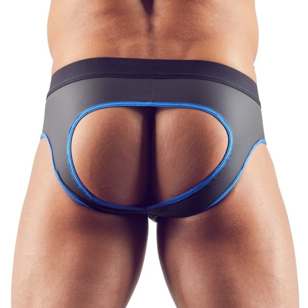 Mens Jockstrap with Zipper Svenjoyment Black