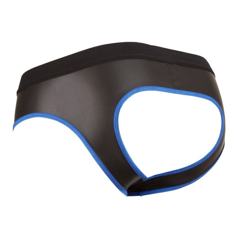 Mens Jockstrap with Zipper Svenjoyment Black