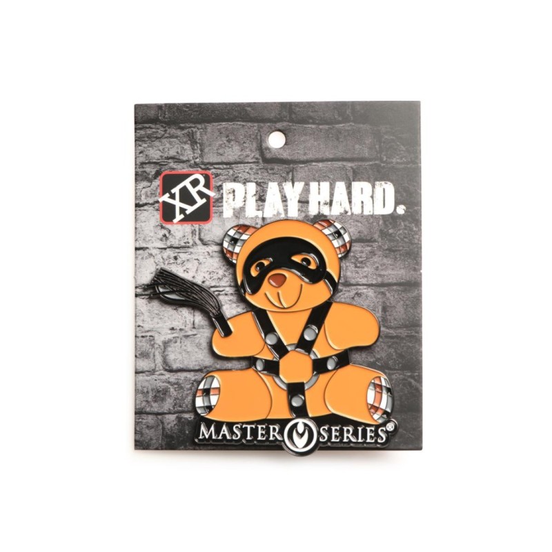 Master Series - Key Chains Μεγάλη Καρφίτσα BDSM Teddy Bear Pin Χιουμοριστικά