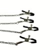 Nipple and Labia Clamps Love Market Silver