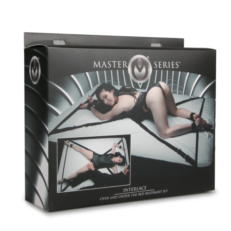 Master Series Bed Restraint Set Master Series Black Restraints