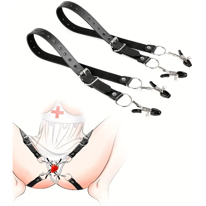 Σφιγκτήρες Αιδοίου Labia Expander Μαύροι Love Market Σφιγκτήρες Αιδοίου Labia Expander Μαύροι Σφιγκτήρες