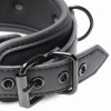Collared Temptress Necklace with Nipple Clamps Master Series Black Master Series Collared Temptress Necklace with Nipple Clamps Master Series Black Collars