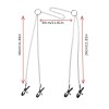 Love Market Nipple and Labia Clamps Love Market Silver Nipple Clamps