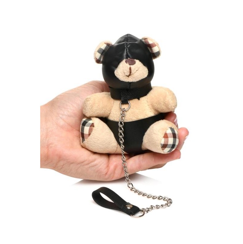 Hooded Teddy Bear Keychain