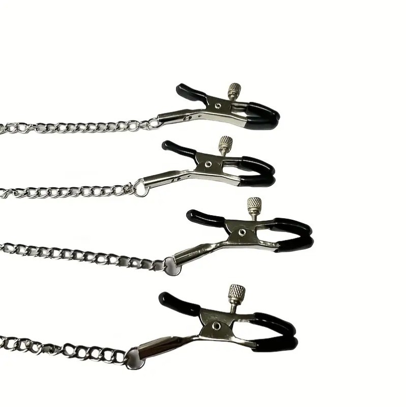 Nipple and Labia Clamps Love Market Silver