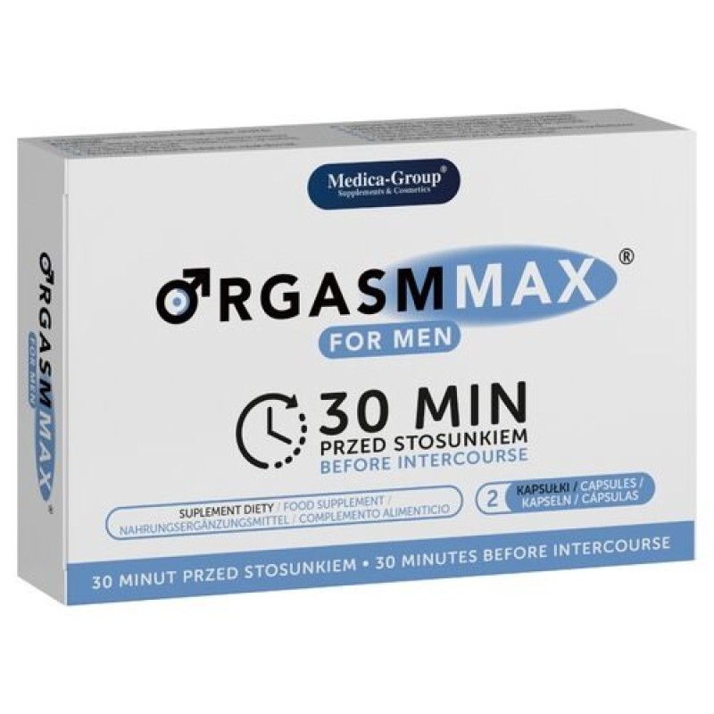 Medica-Group Stimulating Tablets Medica-Group Orgasm Max for Men 2pcs Stimulants