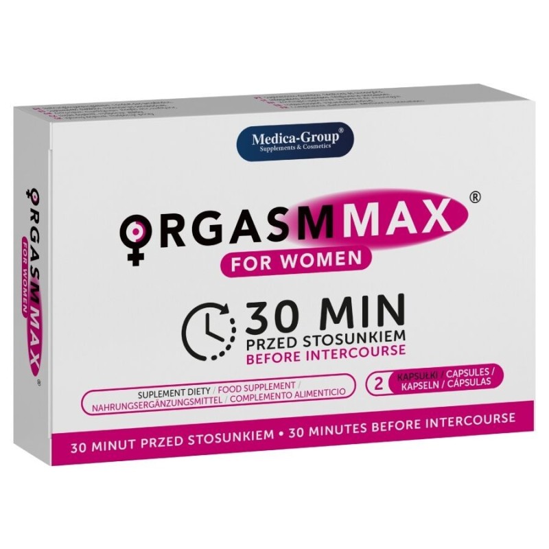 Stimulating Tablets Medica-Group Orgasm Max for Women 2pcs