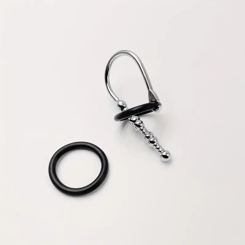 Love Market Penis Plug with Silicone Ring BDSM