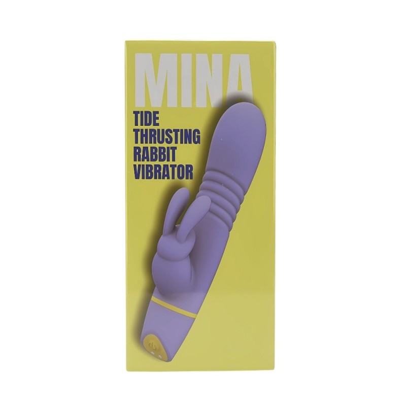 Δονητής Rabbit Mina Tide Thrusting Μοβ Mina Δονητής Rabbit Mina Tide Thrusting Μοβ Rabbit
