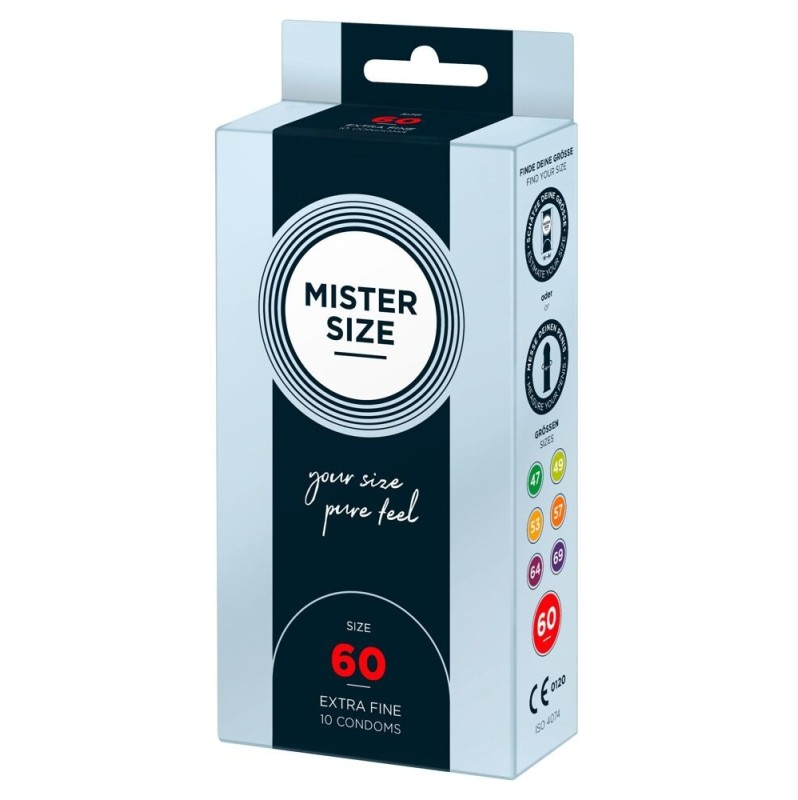 Προφυλακτικά Mister Size 60 10τμχ
