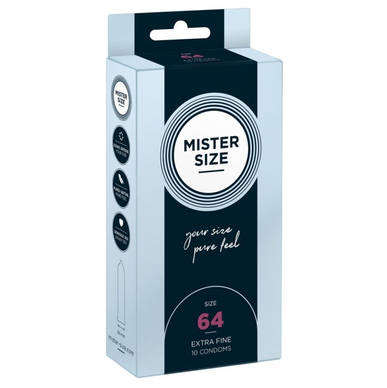 Προφυλακτικά Mister Size 64 10τμχ