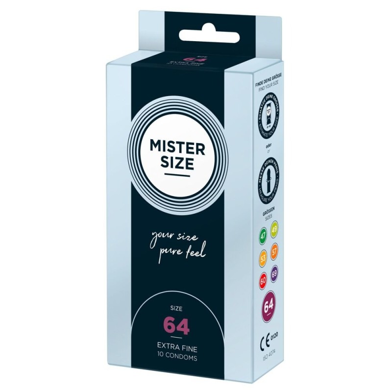 Προφυλακτικά Mister Size 64 10τμχ