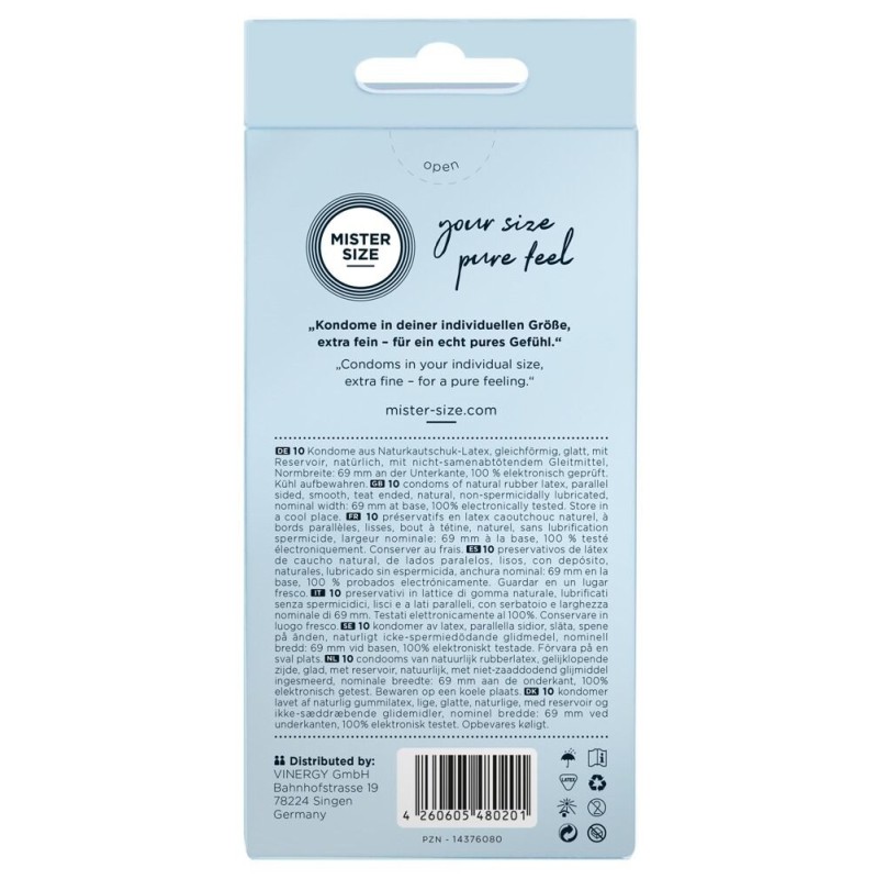 Condoms Mister Size 69 10pcs