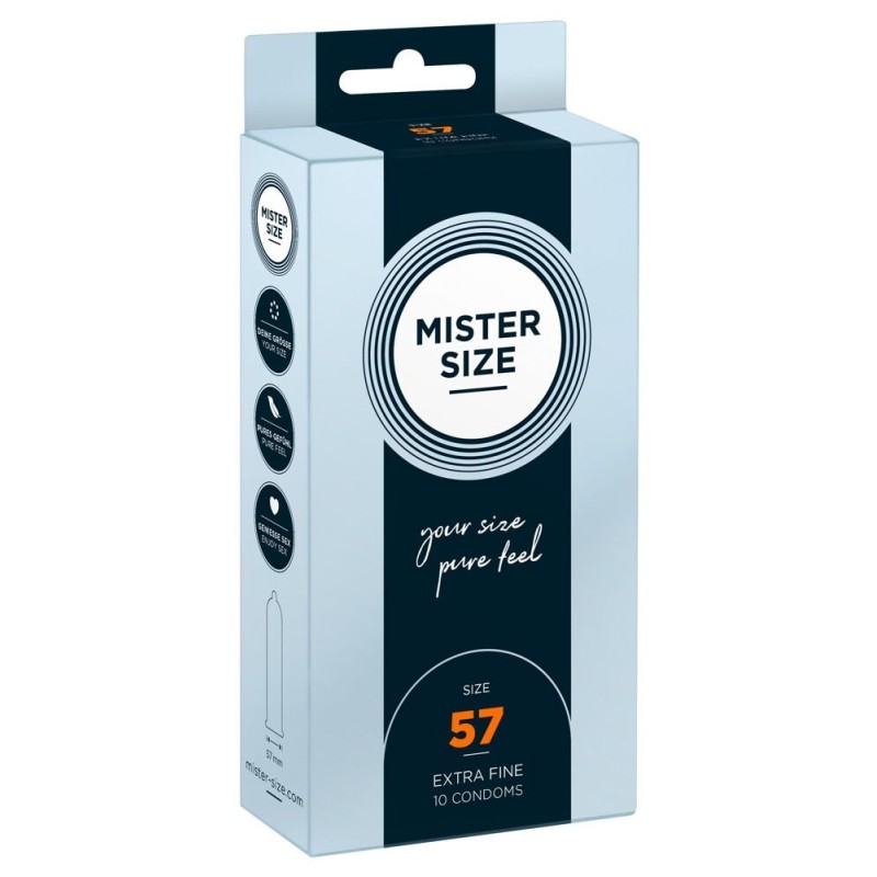 Mister Size Condoms Mister Size 57 10pcs Condoms