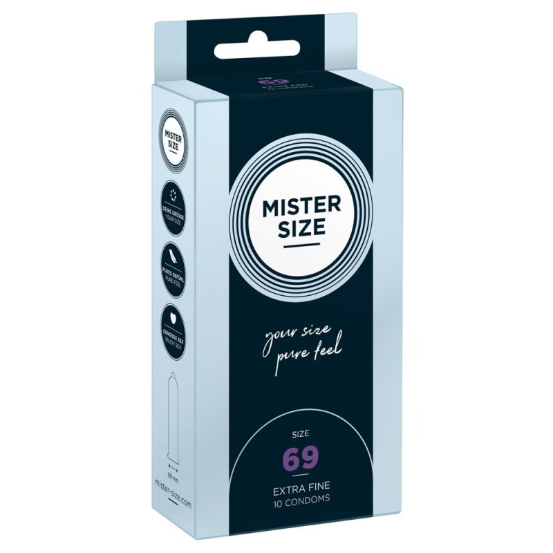 Προφυλακτικά Mister Size 69 10τμχ Προφυλακτικά Mister Size 69 10τμχ
