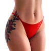 Sexy Metal Chain Thong Modern Ocean Red