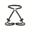 Love Market Harness Garter Belt with Bows Black Harnesses
