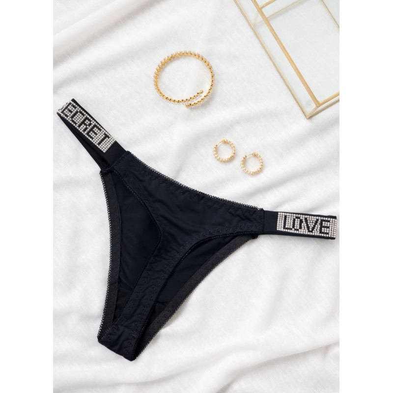 Στρινγκ Love Secret Modern Ocean Μαύρο Modern Ocean Στρινγκ Love Secret Modern Ocean Μαύρο Strings