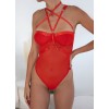 Larisa Sheer Body Modern Ocean Red