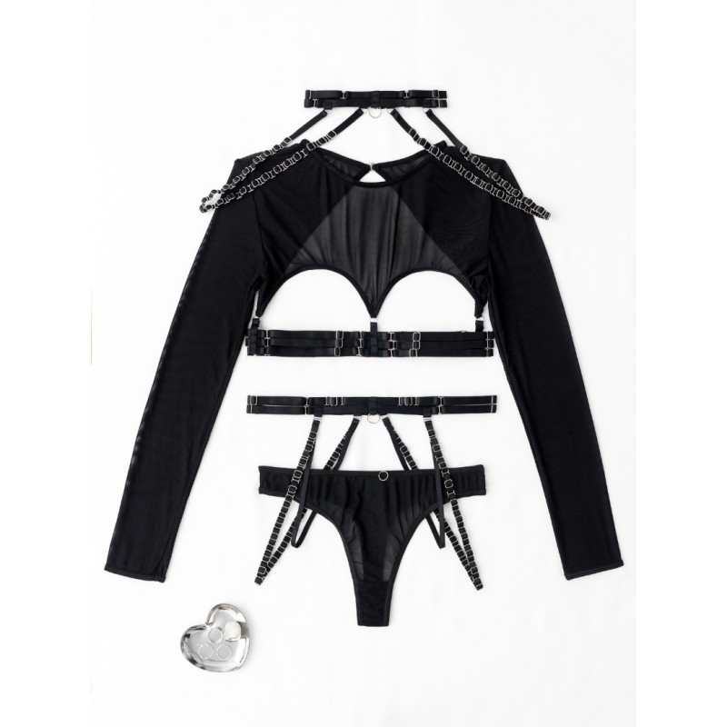 4 Piece Set Mistress Modern Ocean Black 4 Piece Set Mistress Modern Ocean Black