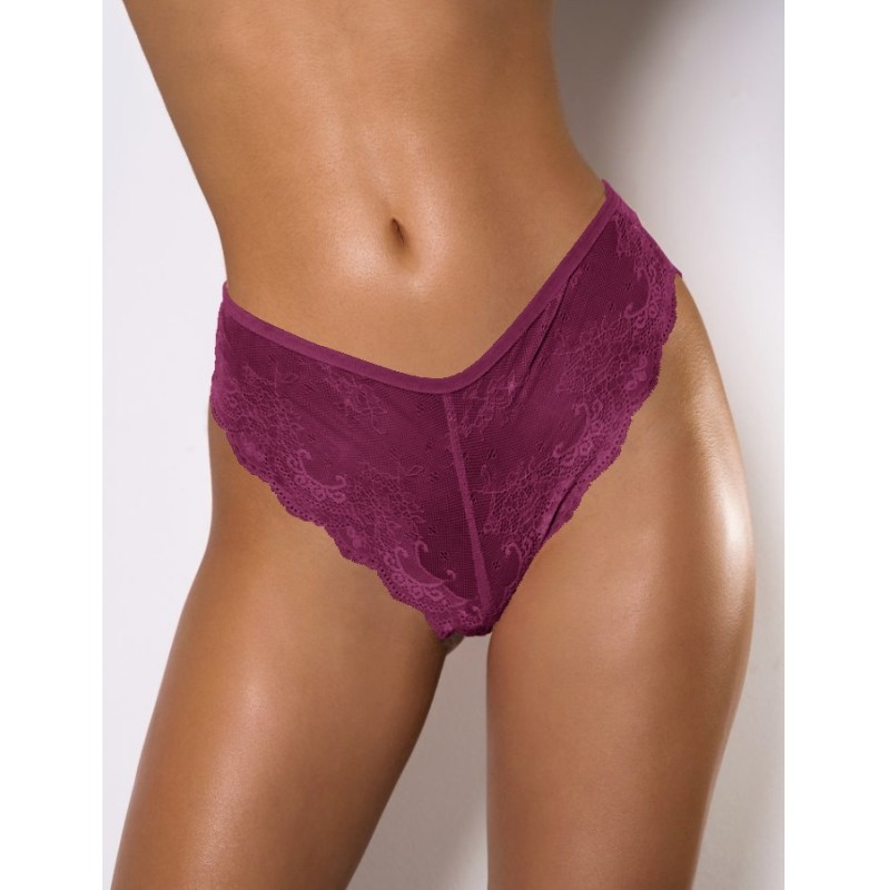 Brazilian Panties Lace Up Modern Ocean Purple