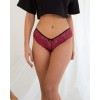 Brazilian Panties Modern Ocean Bordeaux