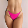 Thong with Strass Chain Modern Ocean Fuschia